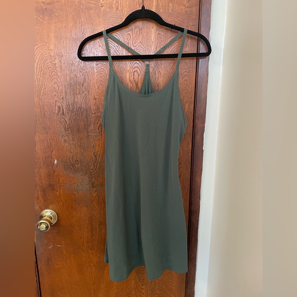 Outdoor Voices The Exercise Dress in Green